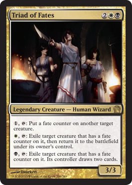 Triad of Fates (Theros) Near Mint - Nick Nack's Full Frontal Attack
