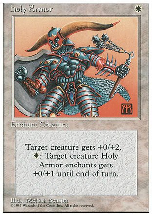 Holy Armor (4th Edition) Light Play - Nick Nack's Full Frontal Attack