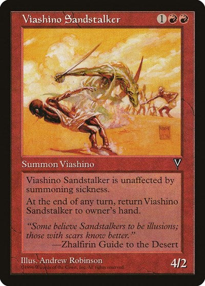 Viashino Sandstalker (Visions) Light Play