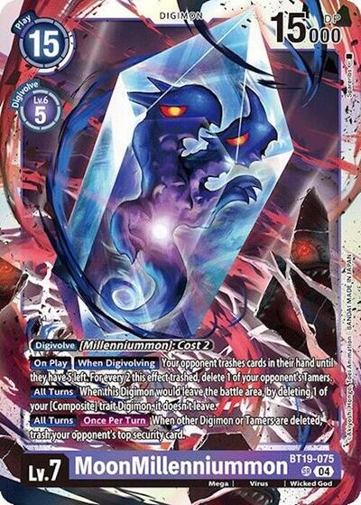 MoonMillenniummon (Release Special Booster 2.0) Near Mint Foil