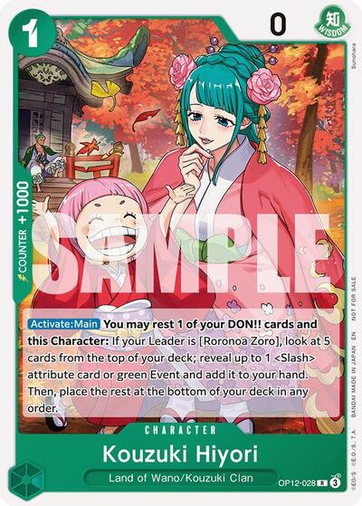 Kouzuki Hiyori (Tournament Pack 2026 Vol. 1) (One Piece Promotion Cards) Near Mint - Nick Nack's Full Frontal Attack