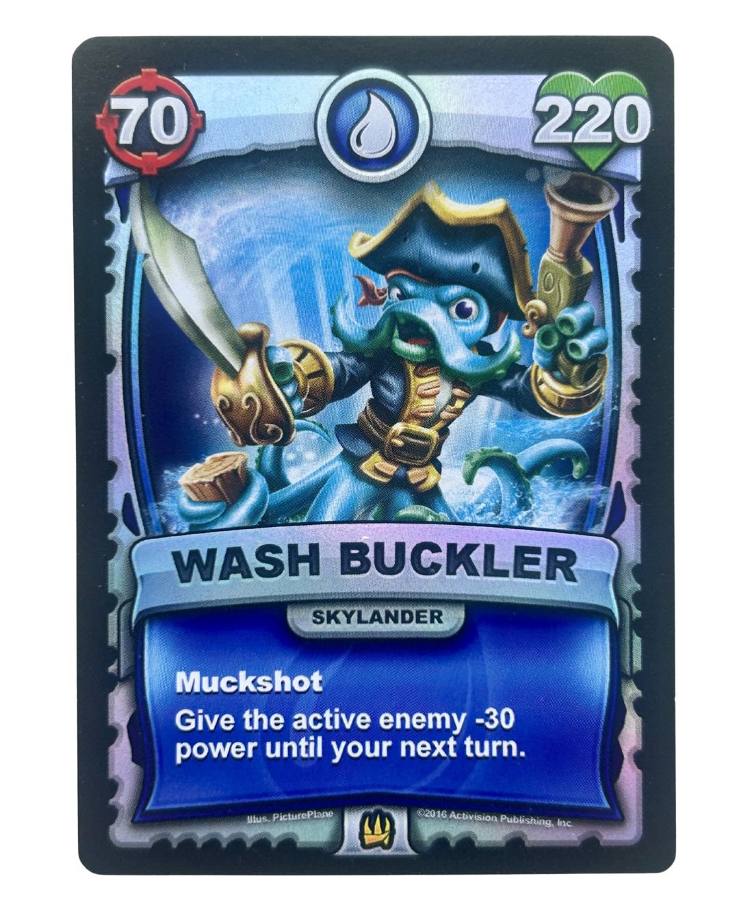 Wash Buckler (Battlecast) (Silver Foil) - Nick Nack's Full Frontal Attack