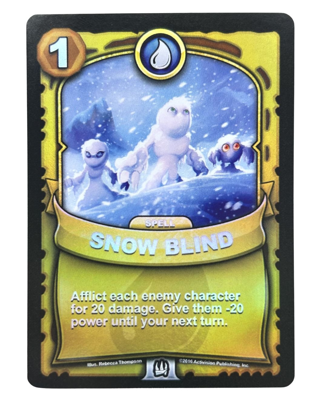Snow Blind (Battlecast) (Gold Foil) - Nick Nack's Full Frontal Attack