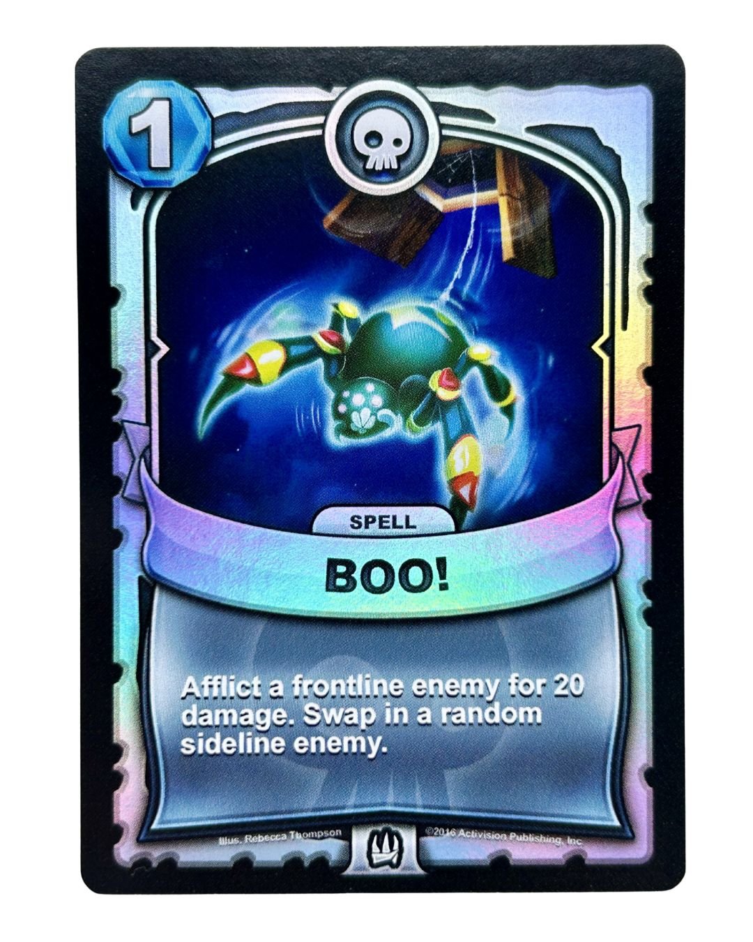Boo! (Battlecast) (Silver Foil) - Nick Nack's Full Frontal Attack