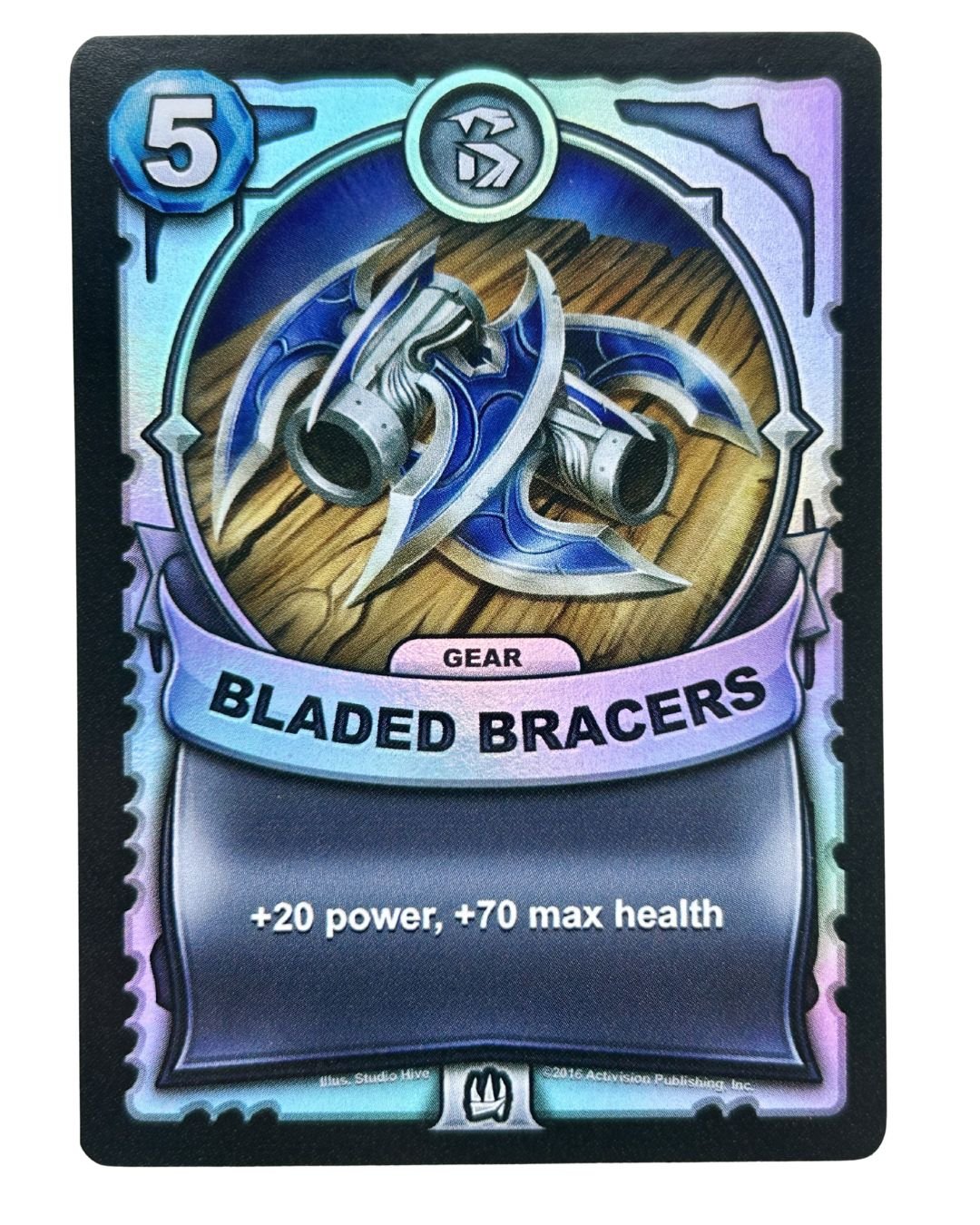 Bladed Bracers (Battlecast) (Silver Foil) - Nick Nack's Full Frontal Attack