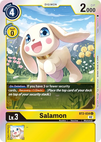 Salamon BT2-034 (Resurgence Booster Reprint) (Resurgence Booster) Near Mint Foil