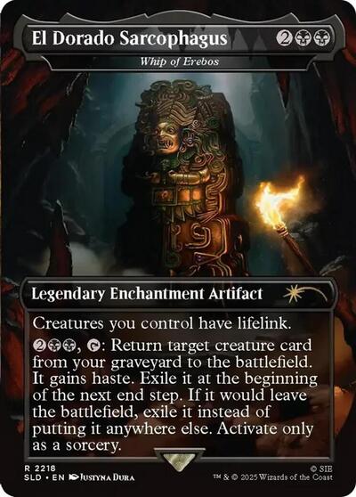 El Dorado Sarcophagus - Whip of Erebos (Secret Lair) Near Mint - Nick Nack's Full Frontal Attack