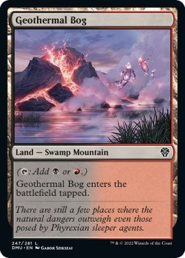 Geothermal Bog (Dominaria United) Near Mint