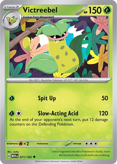 Victreebel (Scarlet and Violet: 151) Near Mint Reverse Holofoil