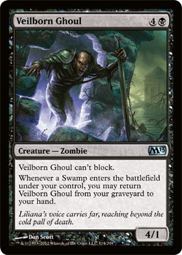 Veilborn Ghoul (Magic 2013 Core Set) Light Play