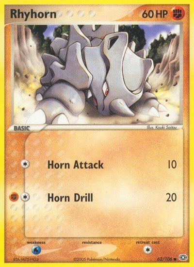 Rhyhorn (Emerald) Light Play - Nick Nack's Full Frontal Attack