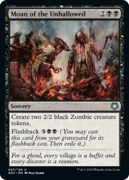 Moan of the Unhallowed (Magic Game Night: Free-For-All) Near Mint