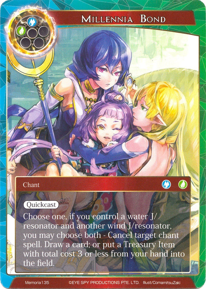 Millennia Bond (Memoria135) [Alice Origin Memoria Cards]