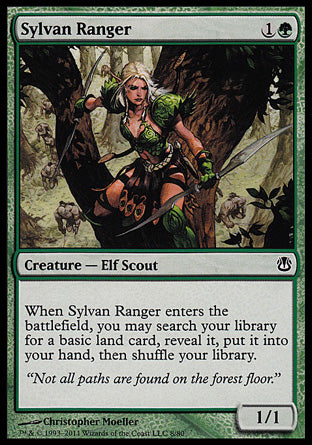 Sylvan Ranger (Duel Decks: Ajani vs Nicol Bolas) Near Mint