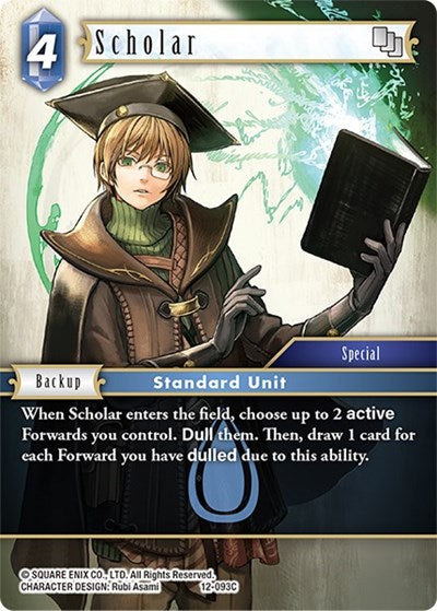 Scholar (Special) (Opus XII) Heavy Play Foil