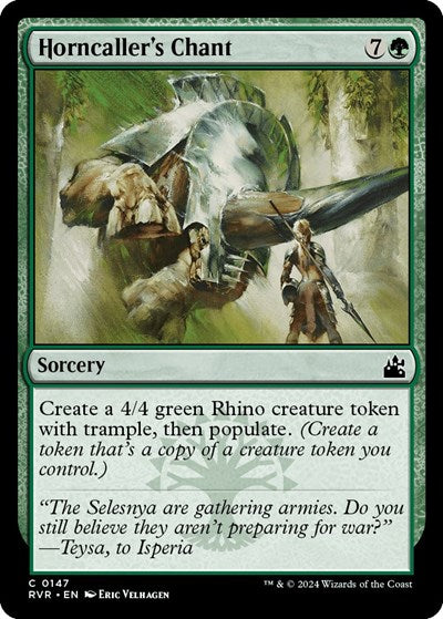 Horncaller's Chant (Ravnica Remastered) Near Mint