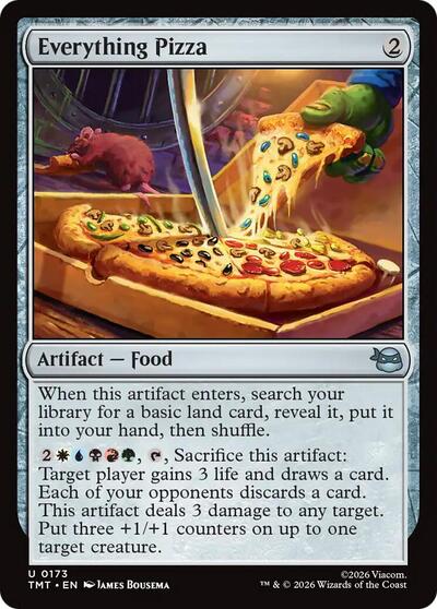 Everything Pizza (Teenage Mutant Ninja Turtles) Near Mint - Nick Nack's Full Frontal Attack