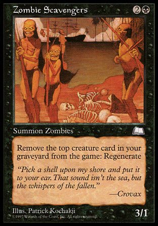 Zombie Scavengers (Weatherlight) Light Play - Nick Nack's Full Frontal Attack
