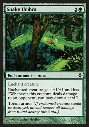 Snake Umbra (Rise of the Eldrazi) Light Play - Nick Nack's Full Frontal Attack