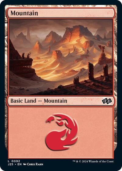 Mountain (0092) (Foundations Jumpstart) Near Mint