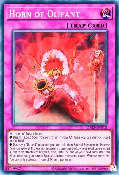 Horn of Olifant (OTS Tournament Pack 22) Light Play Unlimited