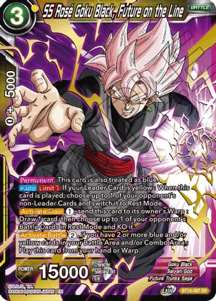 SS Rose Goku Black, Futuro en la Línea [BT16-087] 
