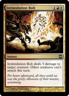Intimidation Bolt (Alara Reborn) Light Play