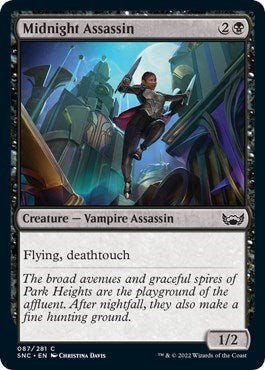 Midnight Assassin (Streets of New Capenna) Near Mint - Nick Nack's Full Frontal Attack