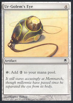 Ur - Golem's Eye (Darksteel) Light Play - Nick Nack's Full Frontal Attack