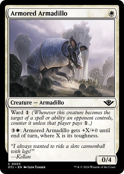 Armored Armadillo (Outlaws of Thunder Junction) Near Mint