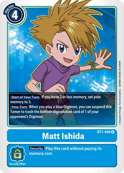 Matt Ishida BT1-086 (Release Special Booster) Near Mint