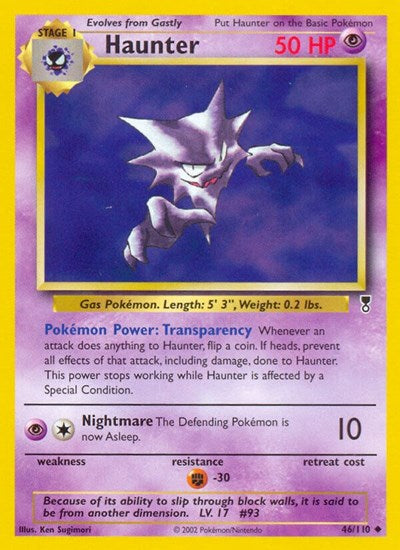Haunter (Legendary Collection) Light Play