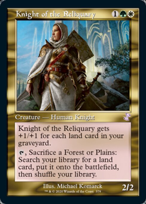 Knight of the Reliquary (Time Spiral Remastered) Near Mint - Nick Nack's Full Frontal Attack