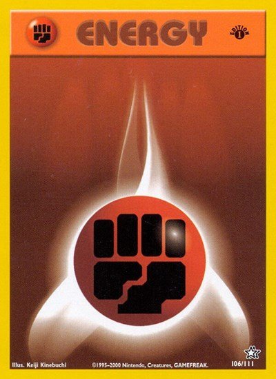 Fighting Energy (Neo Genesis) Light Play Unlimited - Nick Nack's Full Frontal Attack