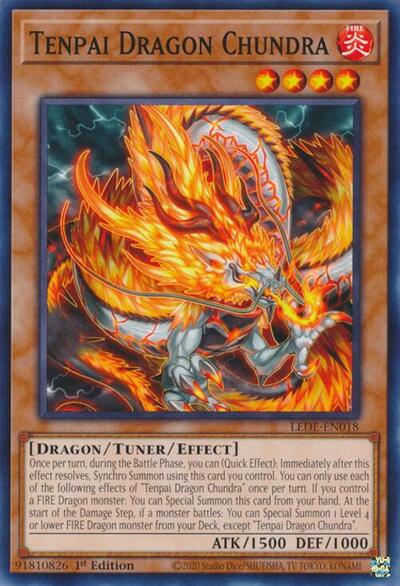Tenpai Dragon Chundra (Legacy of Destruction) Near Mint 1st Edition - Nick Nack's Full Frontal Attack