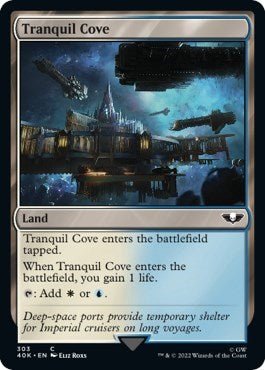 Tranquil Cove (Universes Beyond: Warhammer 40K) Near Mint - Nick Nack's Full Frontal Attack