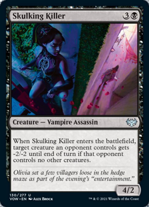Skulking Killer (Innistrad: Crimson Vow) Near Mint - Nick Nack's Full Frontal Attack