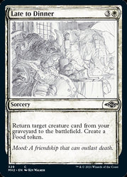 Tarde para cenar (boceto) [Modern Horizons 2]