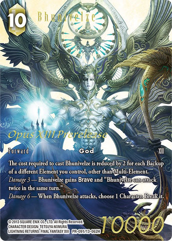 Bhunivelze [Opus XIII Promo Cards]