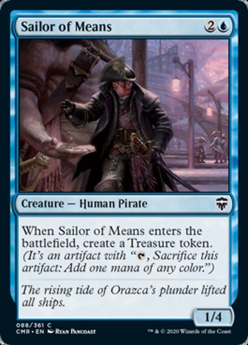 Sailor of Means (Commander Legends) Near Mint - Nick Nack's Full Frontal Attack