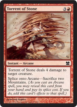 Torrent of Stone (Modern Masters) Near Mint - Nick Nack's Full Frontal Attack