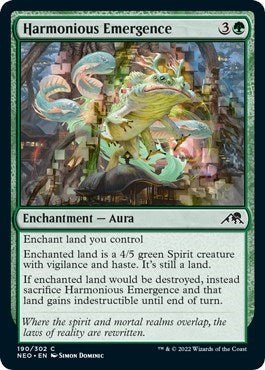 Harmonious Emergence (Kamigawa: Neon Dynasty) Near Mint - Nick Nack's Full Frontal Attack