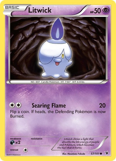 Litwick (57) (Noble Victories) Near Mint Reverse Holofoil