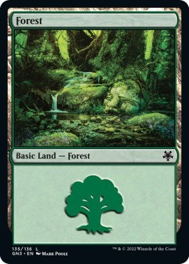 Forest (135) (Magic Game Night: Free-For-All) Near Mint