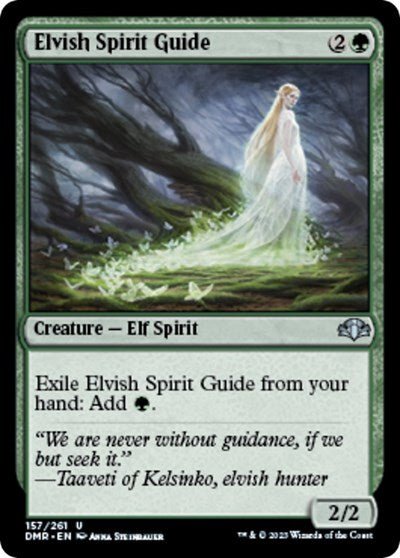 Elvish Spirit Guide (Dominaria Remastered) Near Mint - Nick Nack's Full Frontal Attack