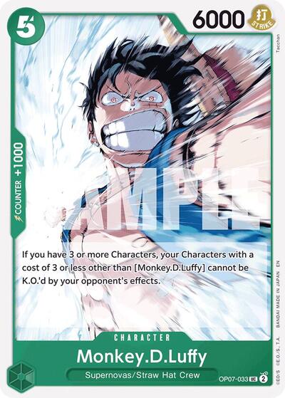 Monkey.D.Luffy (Reprint) (Starter Deck 24: GREEN Jewelry Bonney) Near Mint - Nick Nack's Full Frontal Attack