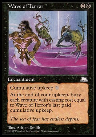 Wave of Terror (Weatherlight) Light Play - Nick Nack's Full Frontal Attack