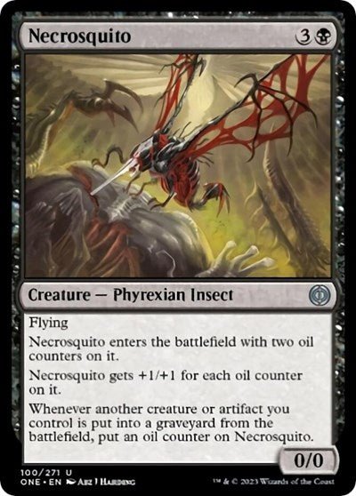 Necrosquito (Phyrexia: All Will Be One) Near Mint - Nick Nack's Full Frontal Attack