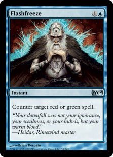 Flashfreeze (Magic 2010 Core Set) Near Mint - Nick Nack's Full Frontal Attack