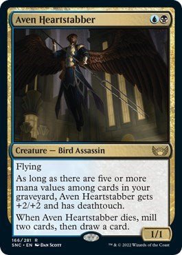 Aven Heartstabber (Streets of New Capenna) Near Mint - Nick Nack's Full Frontal Attack